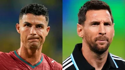 Messi and Ronaldo near the end: Comparing goals, trophies, and the international