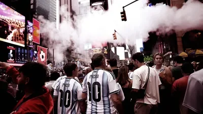 When bathroom breaks are reserved for half-time and roads empty out: The world in 90