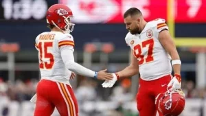 Travis Kelce, Patrick Mahomes under fire over claims about their Kansas City