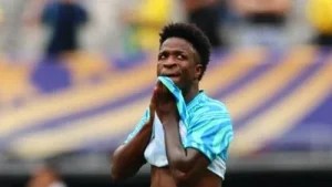 Vinicius Jr makes Jose Mourinho admission while Real Madrid contract talks remain