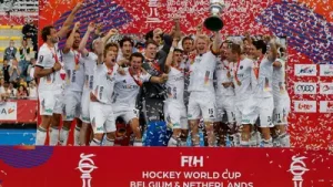 Defending champions Germany produced a disciplined defensive display to edge Spain 1-0