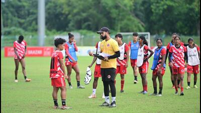 With a bunch of local players who have made the first team this season, East Bengal trained in Kalyani