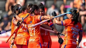 “On behalf of Hockey India, I am pleased to announce a cash award of INR 50 lakh for the team