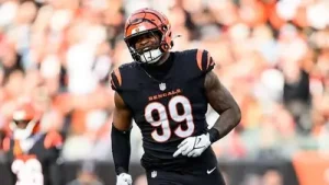 Cincinnati Bengals defensive end Myles Murphy was briefly carted off during practice Saturday, initially