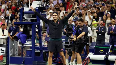 New York lights up Arthur Ashe with drone tribute for US Open legend — The farewell Roger Federer