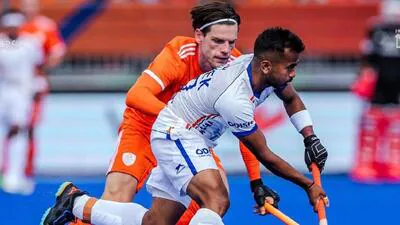 That finish wrapped up co-hosts Netherlands’ 3-1 victory over India in the Hockey World Cup second group