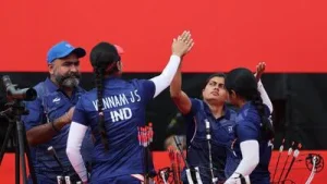 Happiness compounded, Indian archers sweep up 3 golds