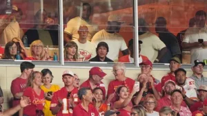 Tom Cruise was spotted at the Kansas City Chiefs’ home opener against the Denver Broncos