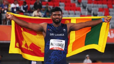 By trade, the 23-year-old is a javelin thrower whose sport demands him to travel