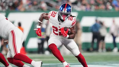 New York Giants running back Najee Harris is inactive for the team's Week 1 game