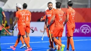 Abhishek’s injury, though, seemed to have had an effect on his teammates as India dropped