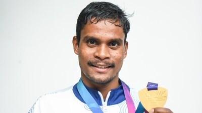 Dilip Gavit was an 400m T47 Asian Para Games champion of Hangzhou 2023, and a 100m T47