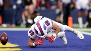 However, Dawson Knox came under fire from Bills fans after making a slow start to the contest