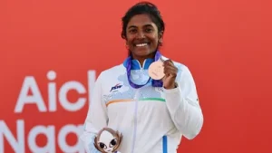 That liberating approach rewarded her with an Asian Games medal, at long last – a bronze