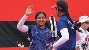 Prithika, who celebrated her 18th birthday five days ago in Aichi-Nagoya, won the women’s team
