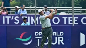 Chacarra scorched the greens for the second successive day, carding 4-under—14-under
