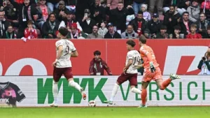 A moment of Bundesliga history unfolded at the WWK Arena on Saturday as Augsburg’s Robin