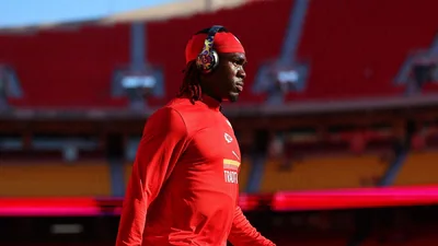Rashee Rice, the Kansas City Chiefs wide receiver, appeared to have injured his right hamstring